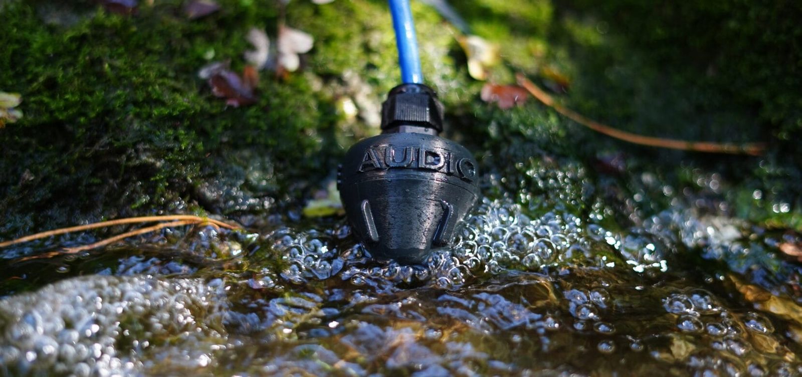 main microphone hydrophone bubbly