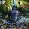 Vertical hydrophone manalive audio magnifique bubble close up