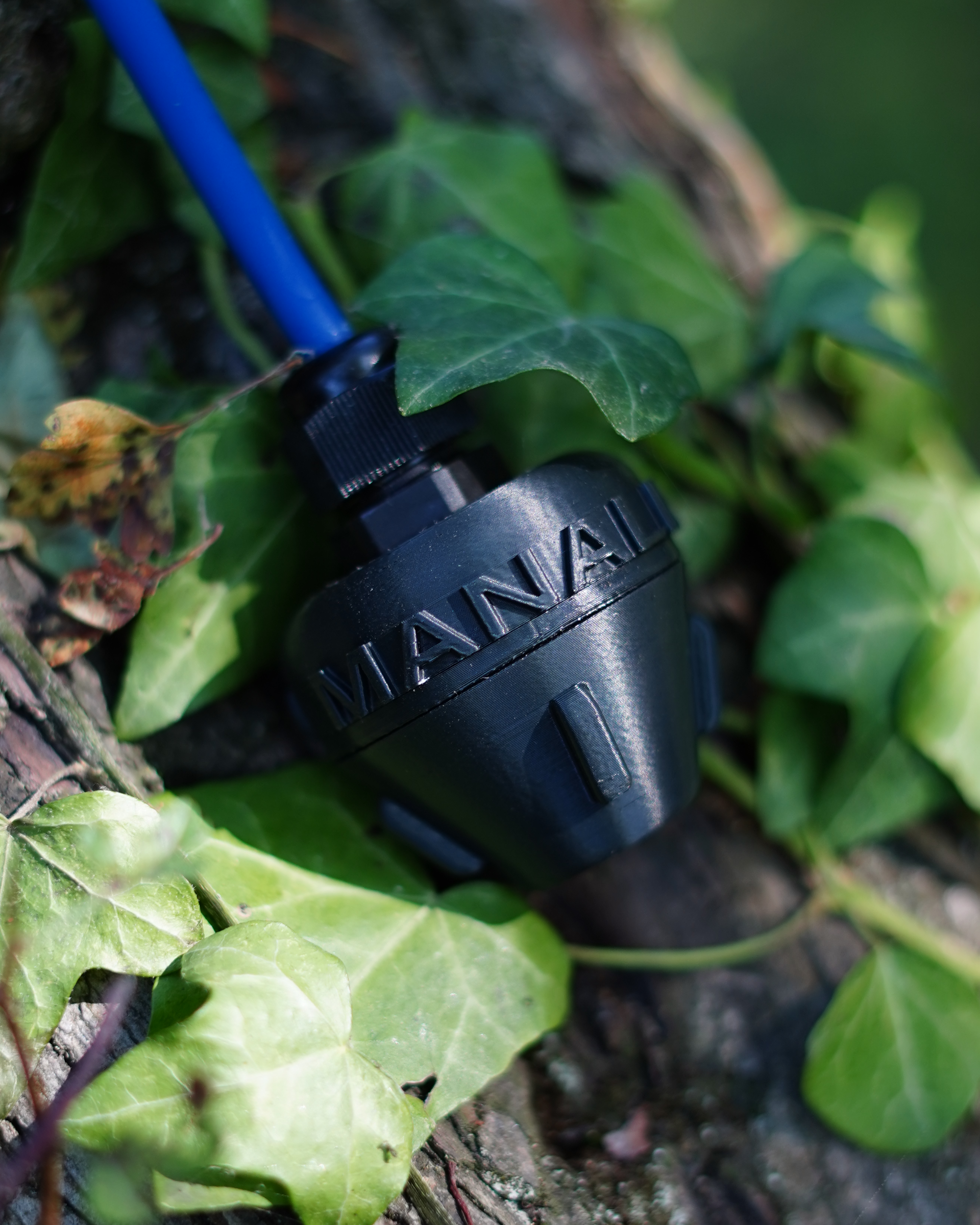 Vertical hydrophone manalive audio magnifique hors sujet close up