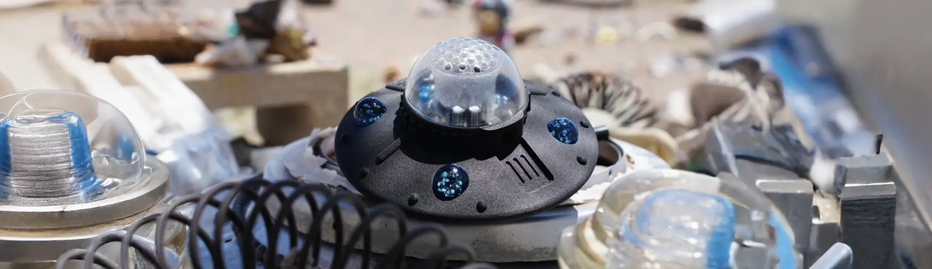 Panoramique UFO microphone